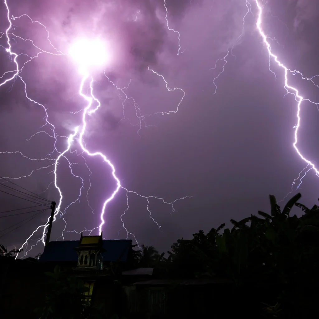 Les conséquences de l'orage sur la toiture