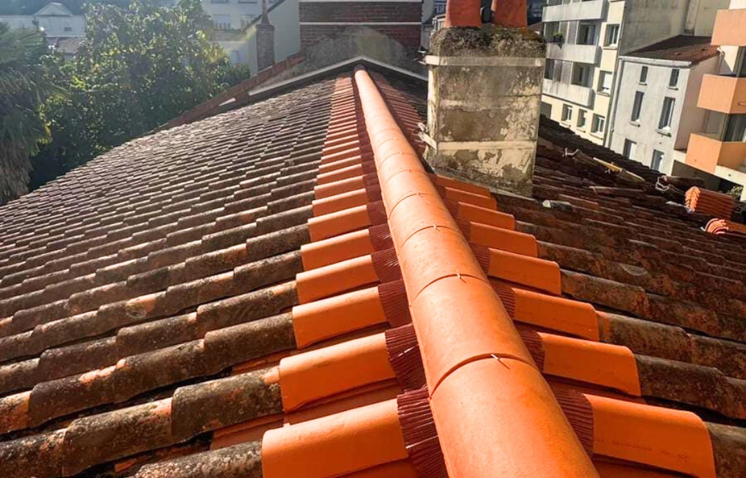 Pourquoi certaines tuiles changent-elles de couleur avec le temps ?